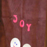 This banner, together with 11 & 13, were originally made to display on the back wall of the Church before the refurbishment.