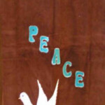 This banner, together with 11 & 12, were originally made to display on the back wall of the Church before the refurbishment.